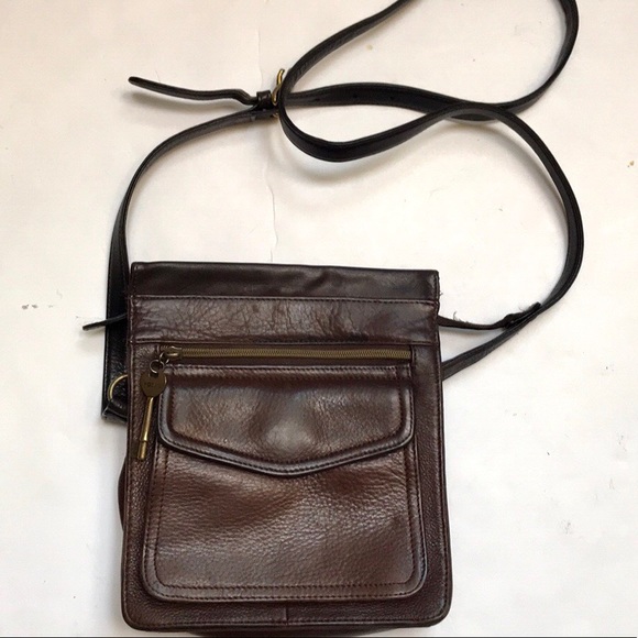Fossil Handbags - Fossil Leather Crossbody Purse